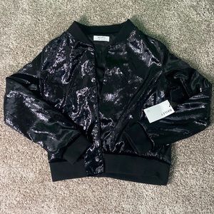 Bailey/44 Black Shimmer Jacket